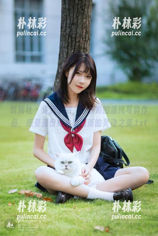 妖精社 - 走近子熙，分享她的清纯写真作品，感受那份如水般清新的灵动之美.txt